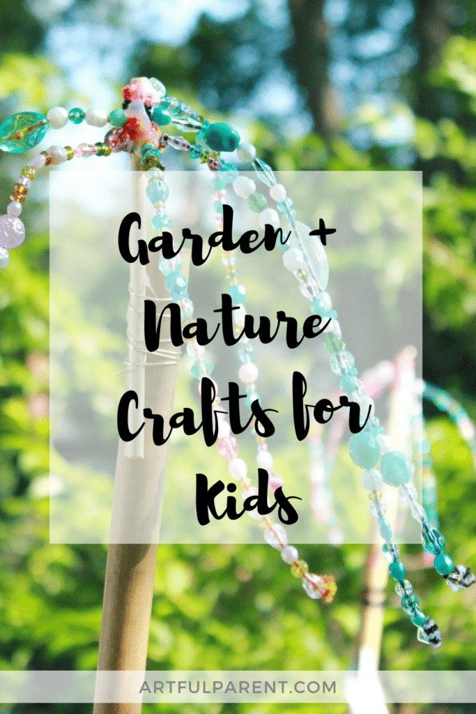 Garden Crafts for Kids for pinterest