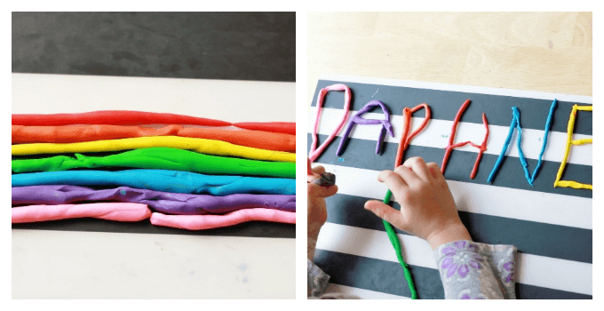 Modeling Rainbow Noodles and Letters from Clay