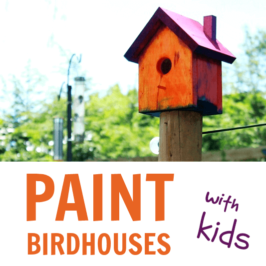 Birdhouse Painting Ideas For Kids The Artful Pa - What Is The Best Color To Paint A Birdhouse Attract Birds