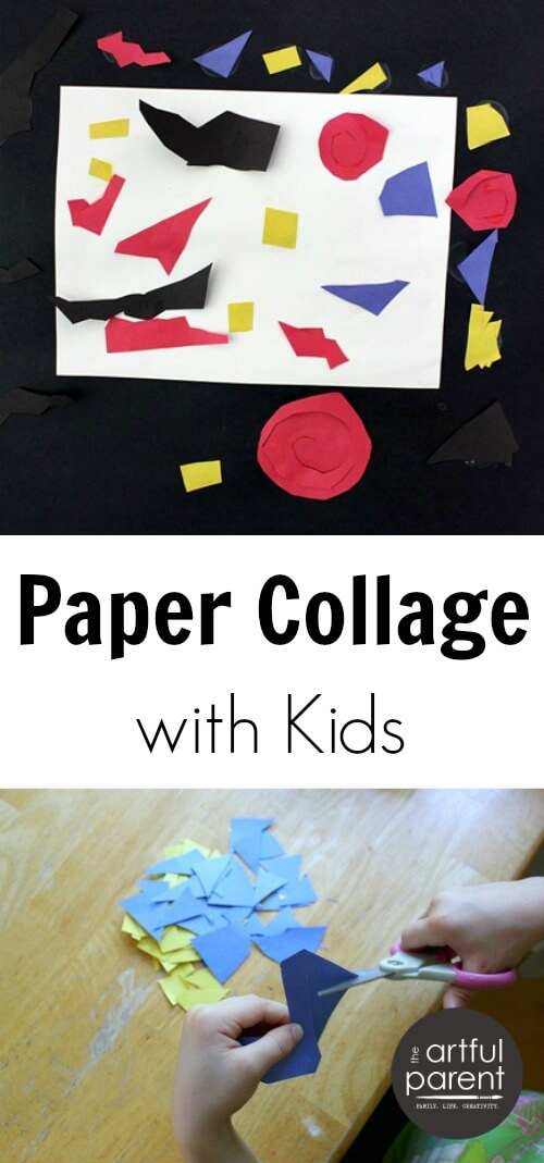 Paper Collage with Kids
