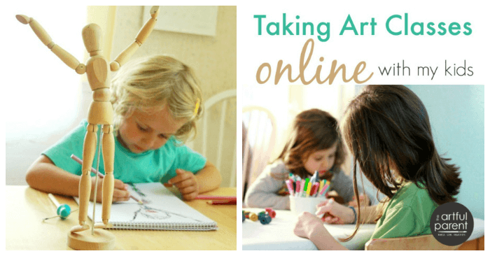 The Online Art Classes I've Been Taking Myself and with My Kids