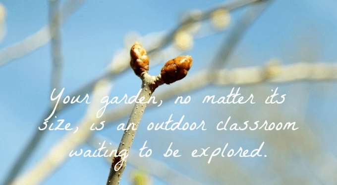 A Gardening with Kids Quote