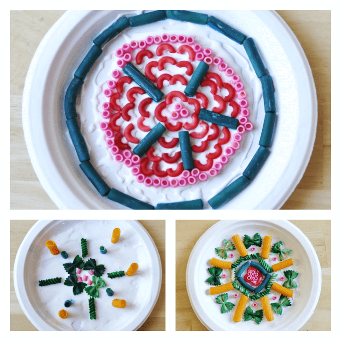 Mandalas and Other Pasta Art Activities for Kids
