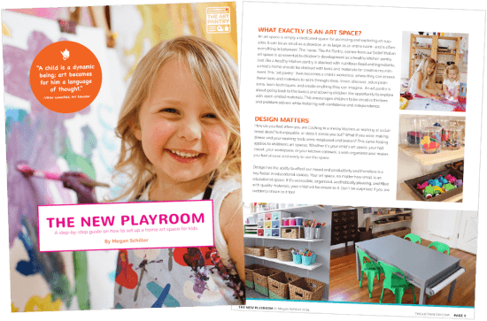 The New Playroom Kids Art Space eGuide
