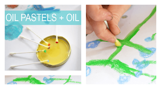 Oil Pastel Painting Activity