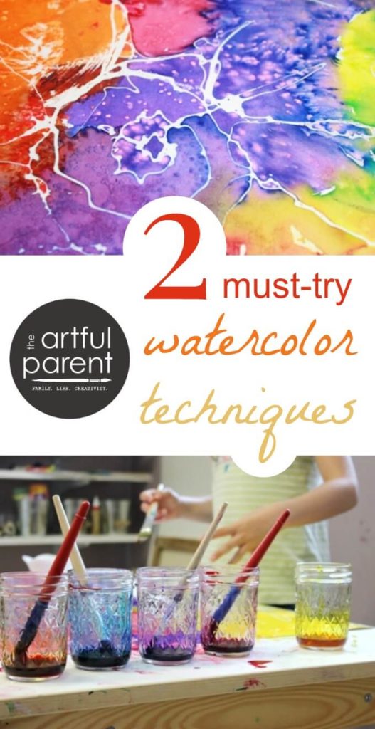 Two Must Try Watercolor Techniques