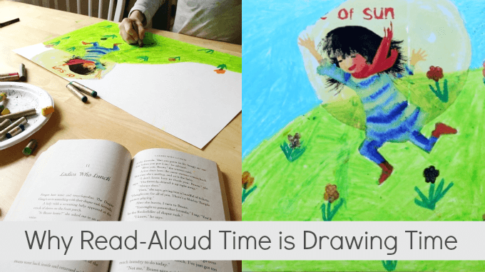 Why Read Aloud Time is Drawing with Kids Time