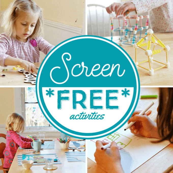 Screen Free Week Activities for Kids