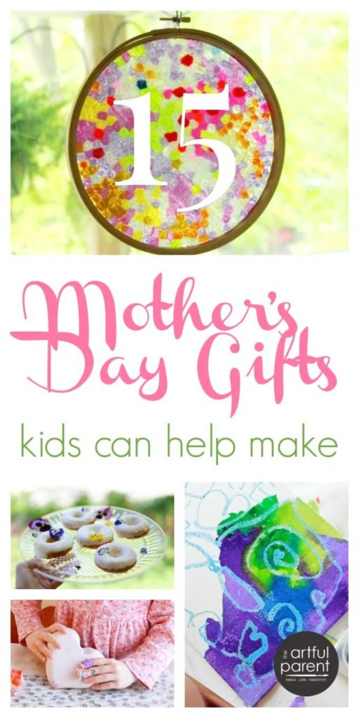 15 Handmade Mothers Day Gift Ideas Kids Can Help Make