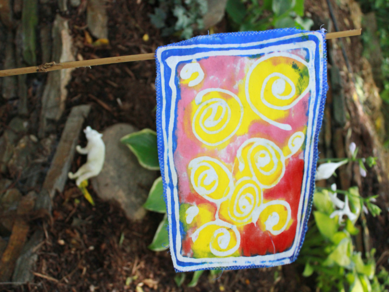 How to Do Glue Batik with Kids