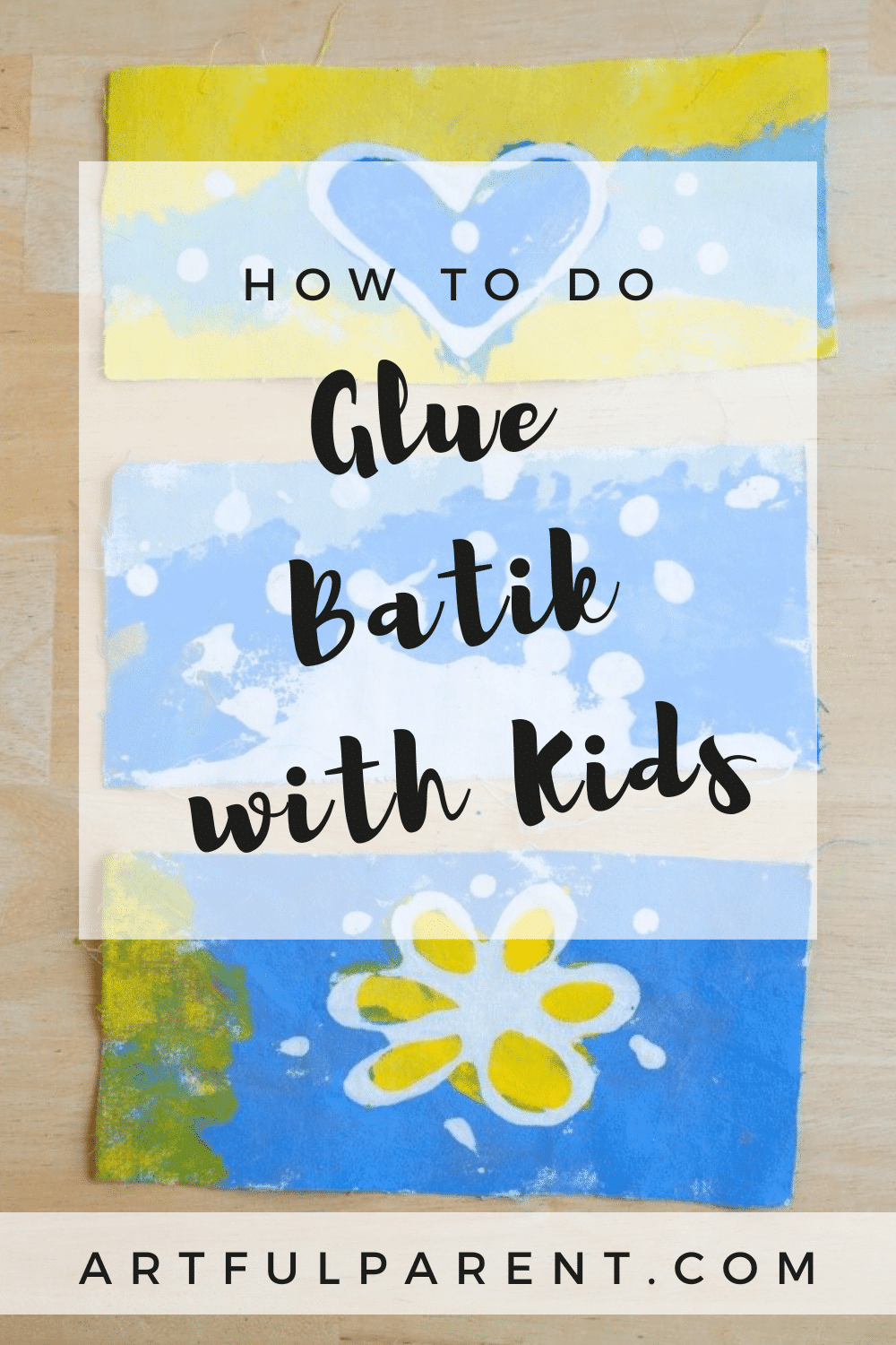 How to Do Glue Batik with Kids