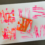 rubber band printing