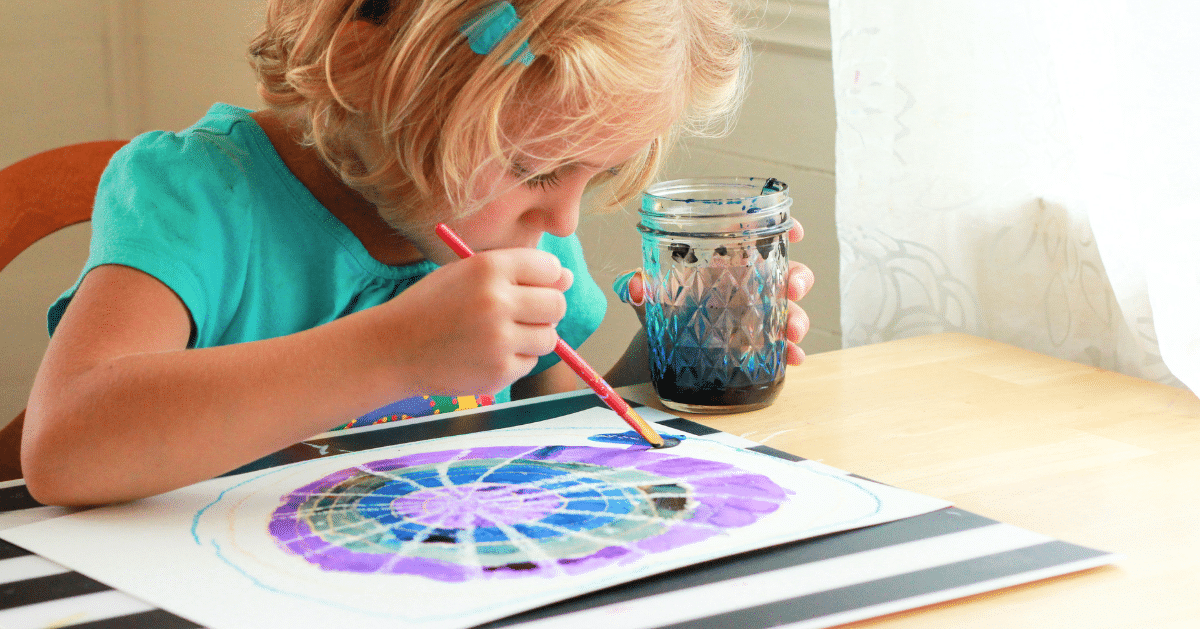 How to Make Crayon Resist Watercolor Art [Art Project for Kids