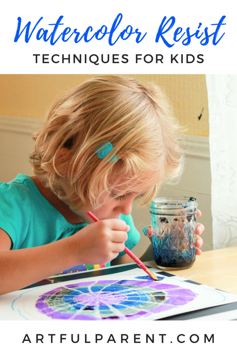 6 Amazing Watercolor Resist Techniques to Try With Kids