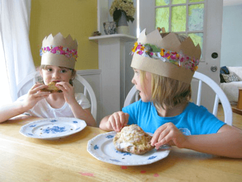 DIY Flower Crowns and Blueberry Hand Pies