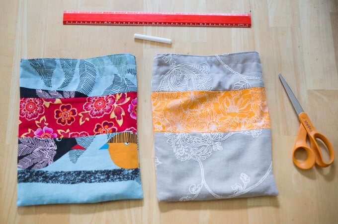 Sewing drawstring bags