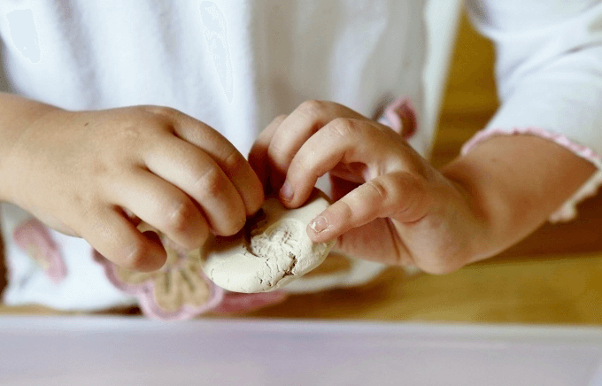 Making Clay Leaf Prints with Air Dry Clay