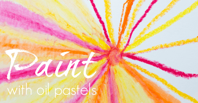 Intro To Pastels For Kids: How To Blend With Oil Pastels - Art For