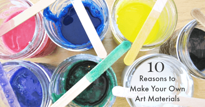 10 Reasons to Make Your Own Art Materials