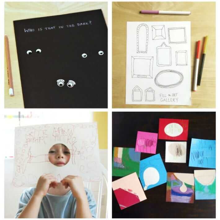 Download 11 Art Activity Pages You Can Make Yourself To Encourage Kids Creativity