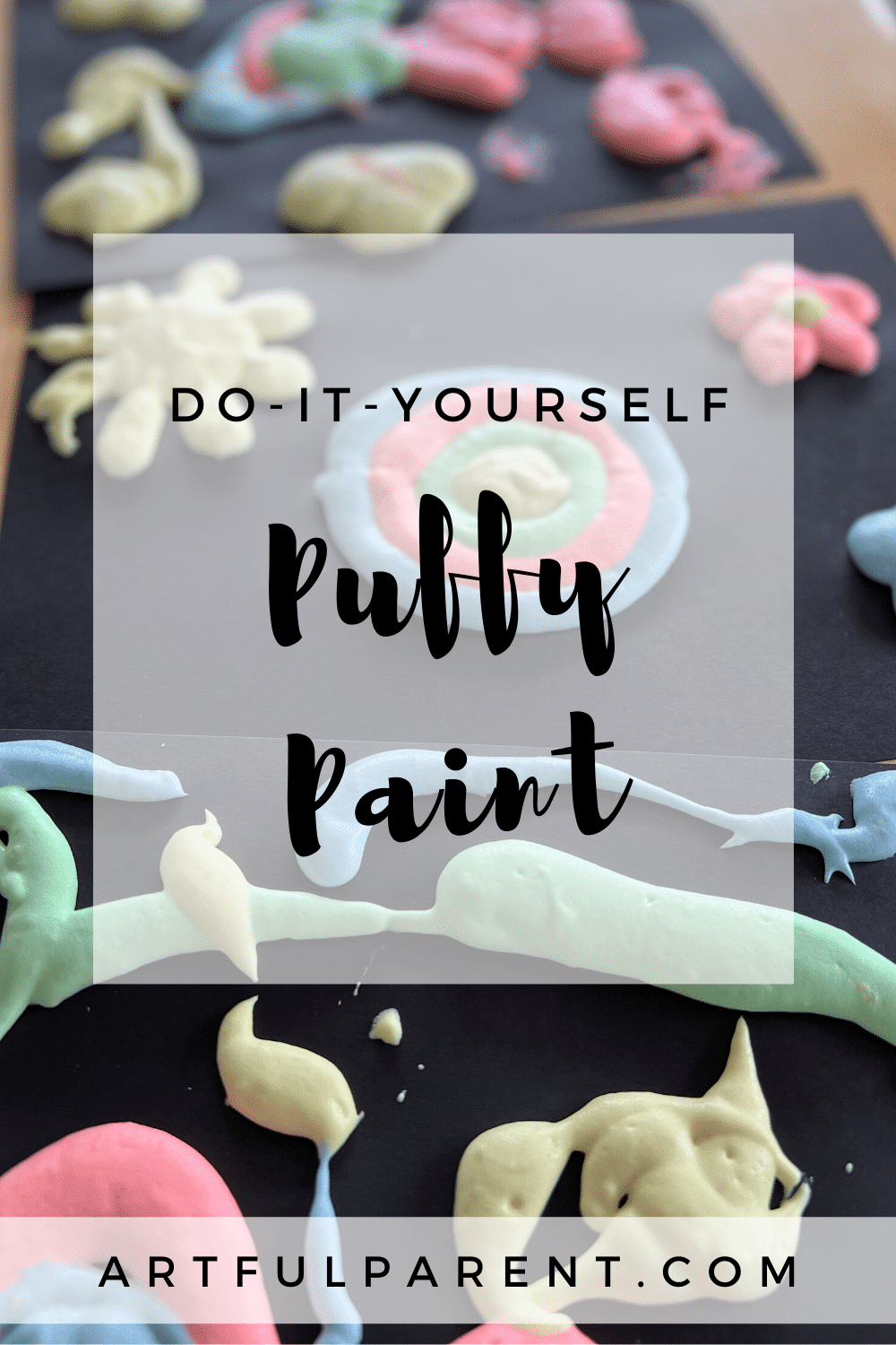 How to Make Puffy Paint for Kids