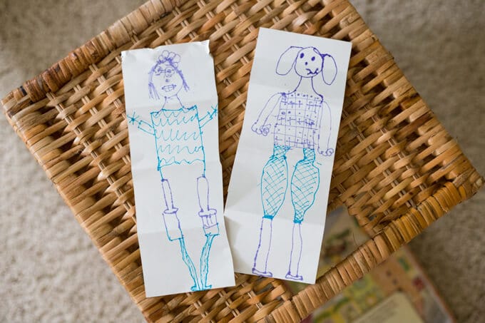 Playing The Exquisite Corpse Drawing Game