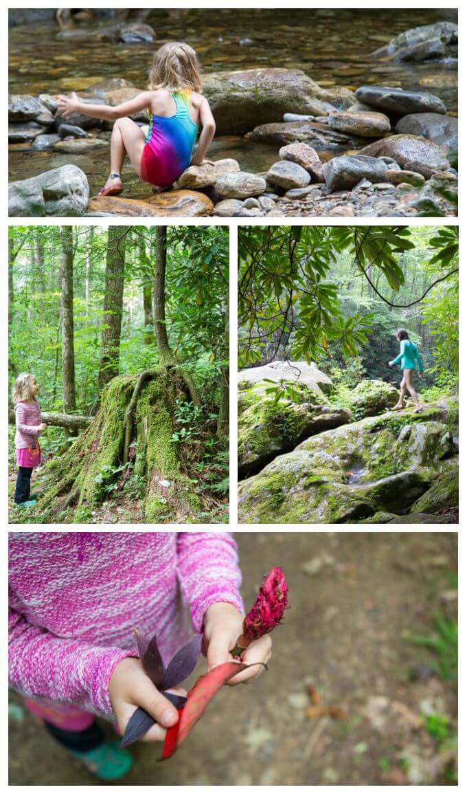 Camping and Hiking with Kids at Cataloochee