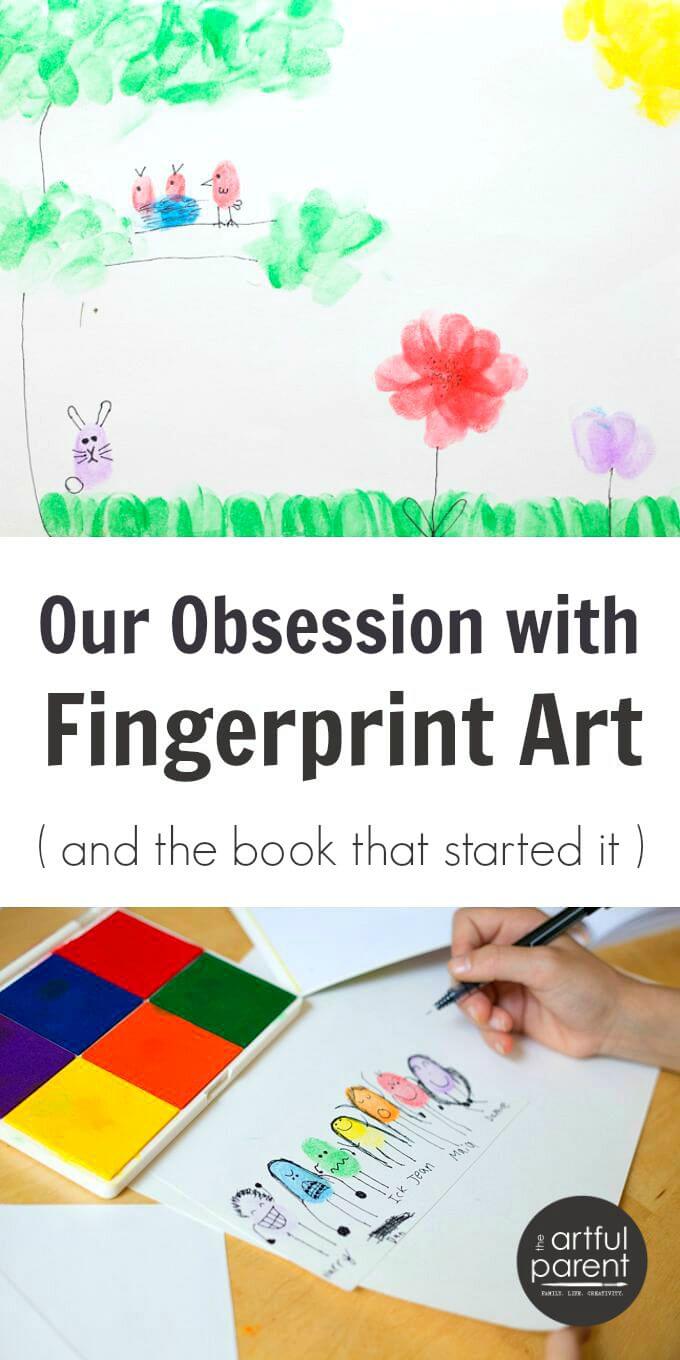 Our Obsession with Fingerprint Art and the book that started it all 