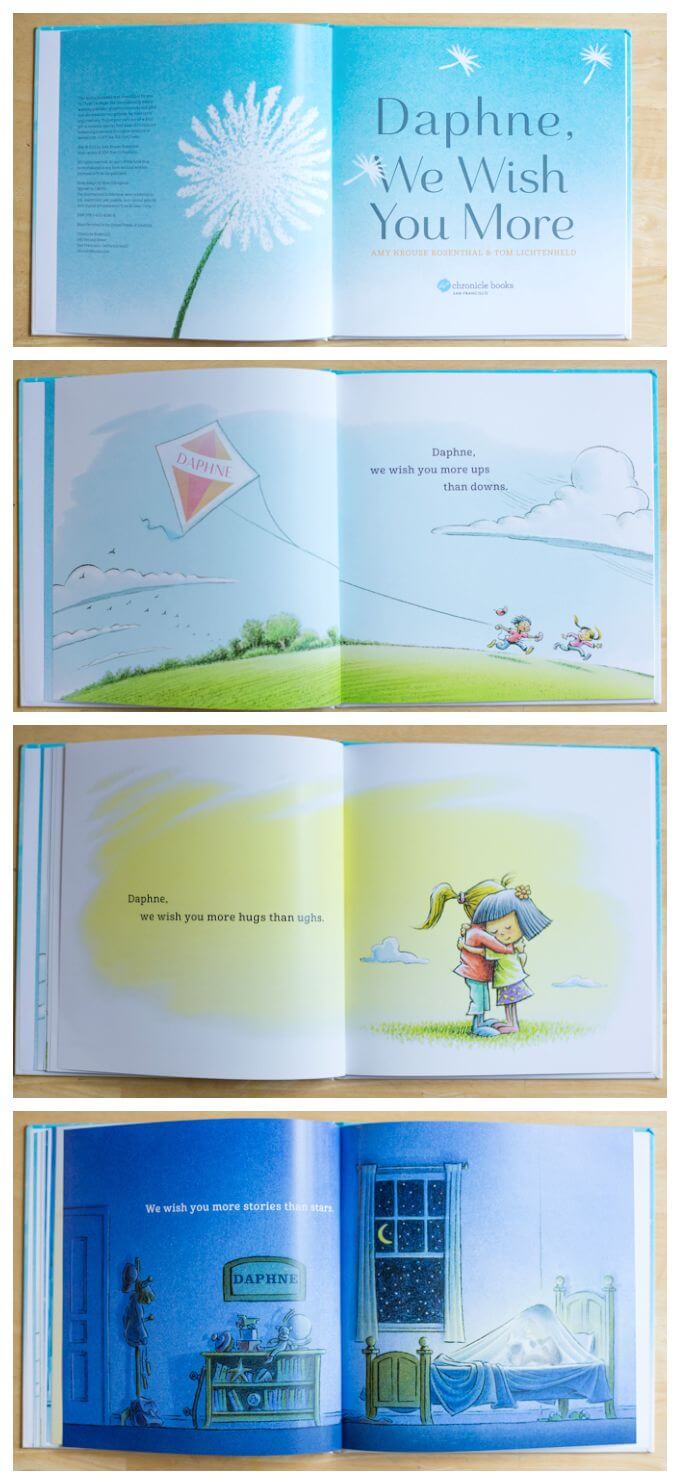 We Wish You More Personalized Children's Book Pages