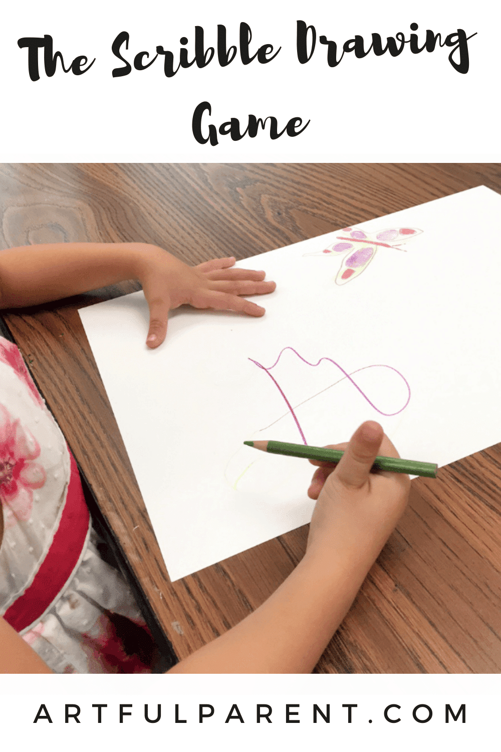 The Scribble Drawing Game for Kids