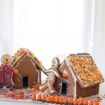 mini halloween gingerbread houses featured image