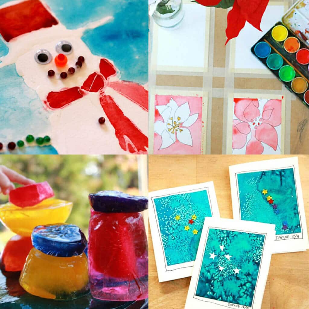 13 Winter Art Projects for Kids