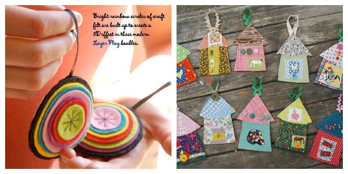 25 Homemade Christmas Ornaments the Whole Family Can Make
