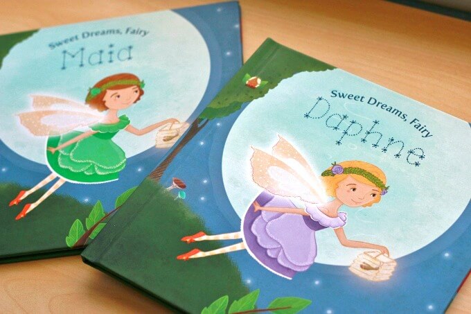 Fairy Floral Books for Baby Card Enchanted Garden Book Insert Glitter Gender Neutral Book Instead Card Pastel Colors Book Poem Request f238
