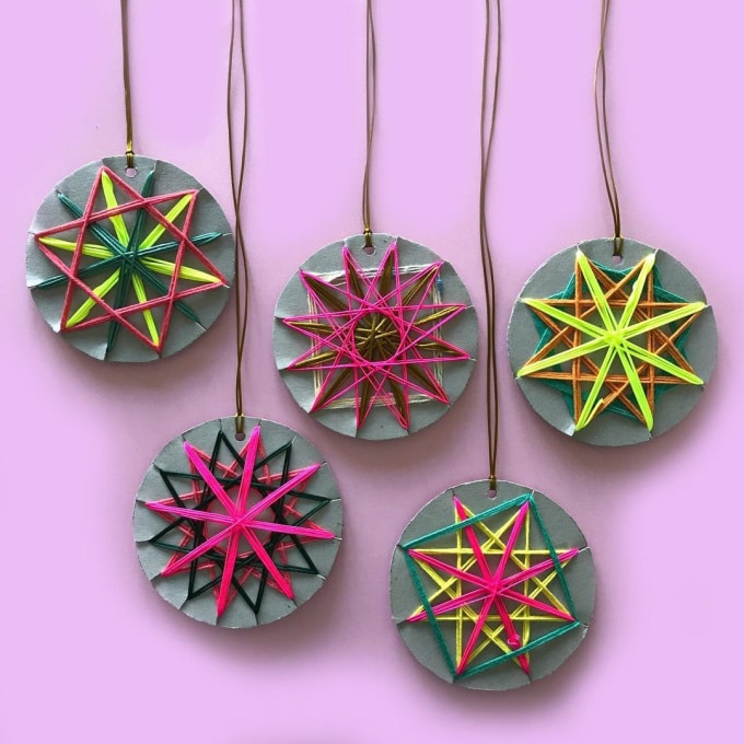 Woven star decorations _ minimadthings