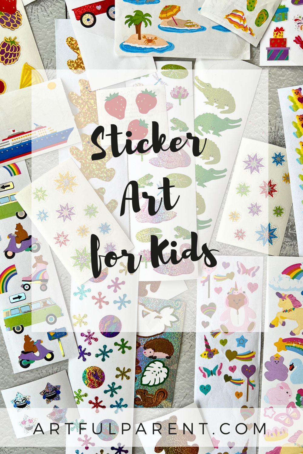 9 Simple Sticker Art Projects for Kids