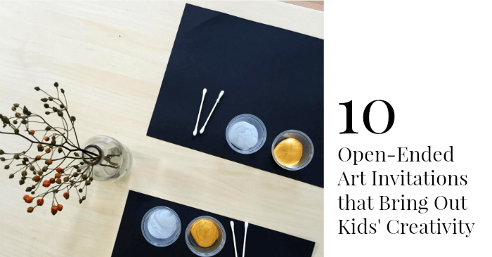10 Invitations to Create Art for Kids