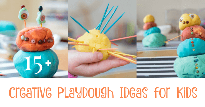 15 idées créatives de pâte à modeler pour les enfants