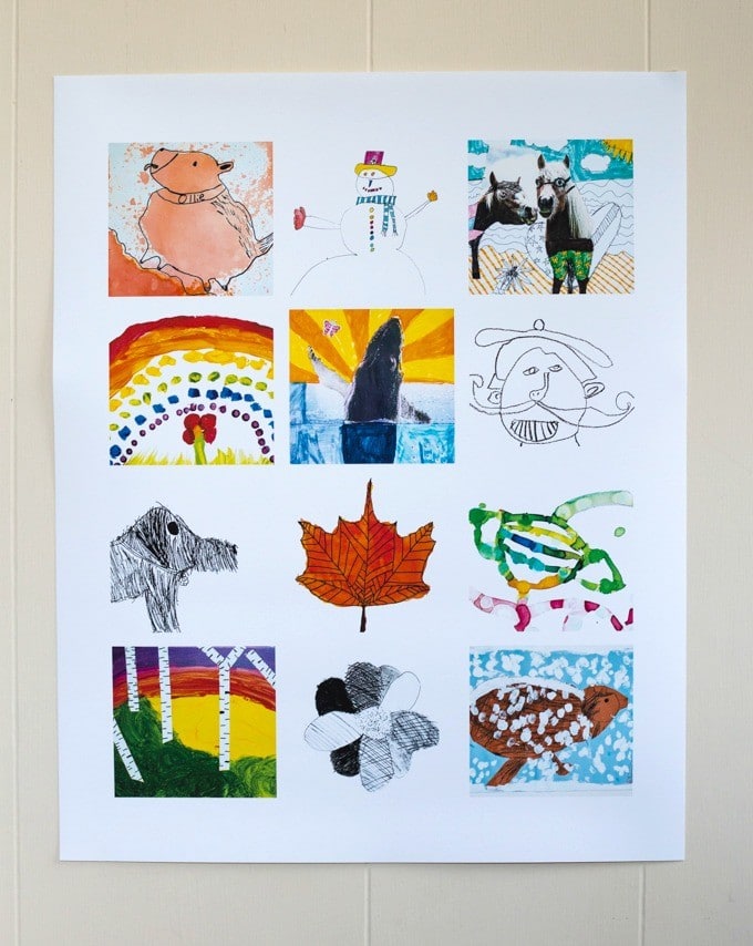 Display-Kids-Art-with-a-Collage-Poster-by-Itsy-Art-680x854