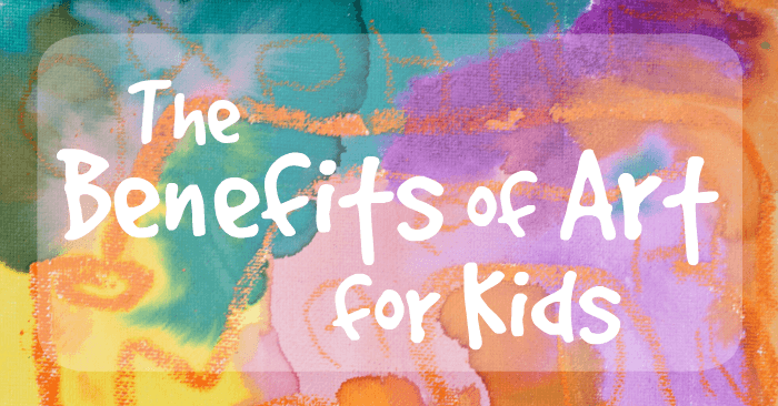 The benefits of art for kids are many and include problem-solving abilities, creativity, literacy, fine & gross motor skills, connection, and understanding.