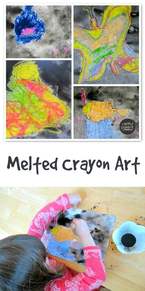 Melted Crayon Art at Its Best