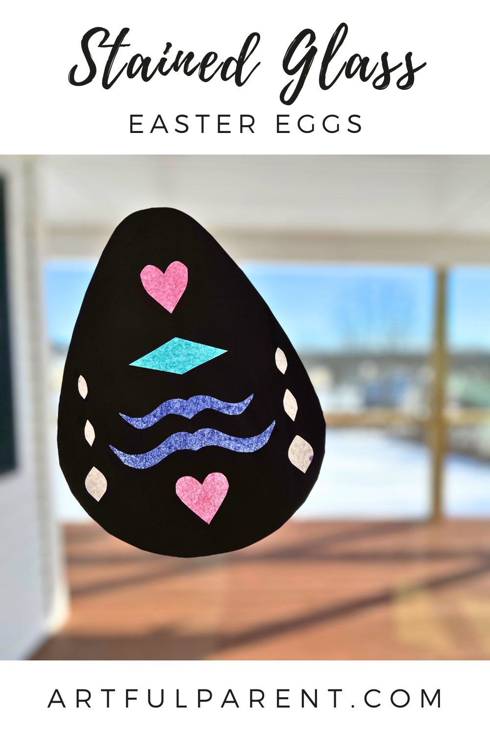 How to Make Stained Glass Easter Eggs