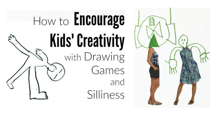 How to Encourage Childrens Creativity with Drawing Games and Silliness