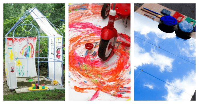More than 21 Fun Outdoor Art Ideas for Kids