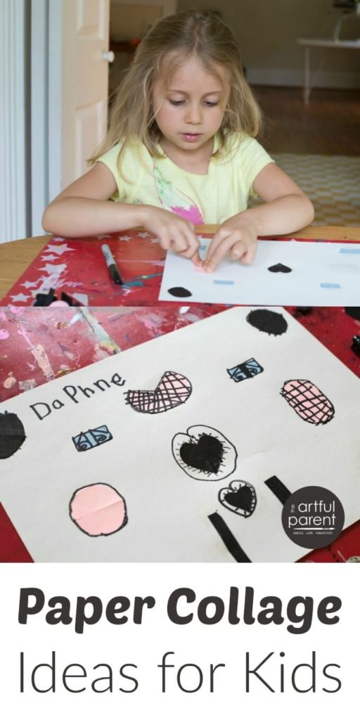 9 fun paper collage ideas for kids -- simple art materials plus engaging techniques!