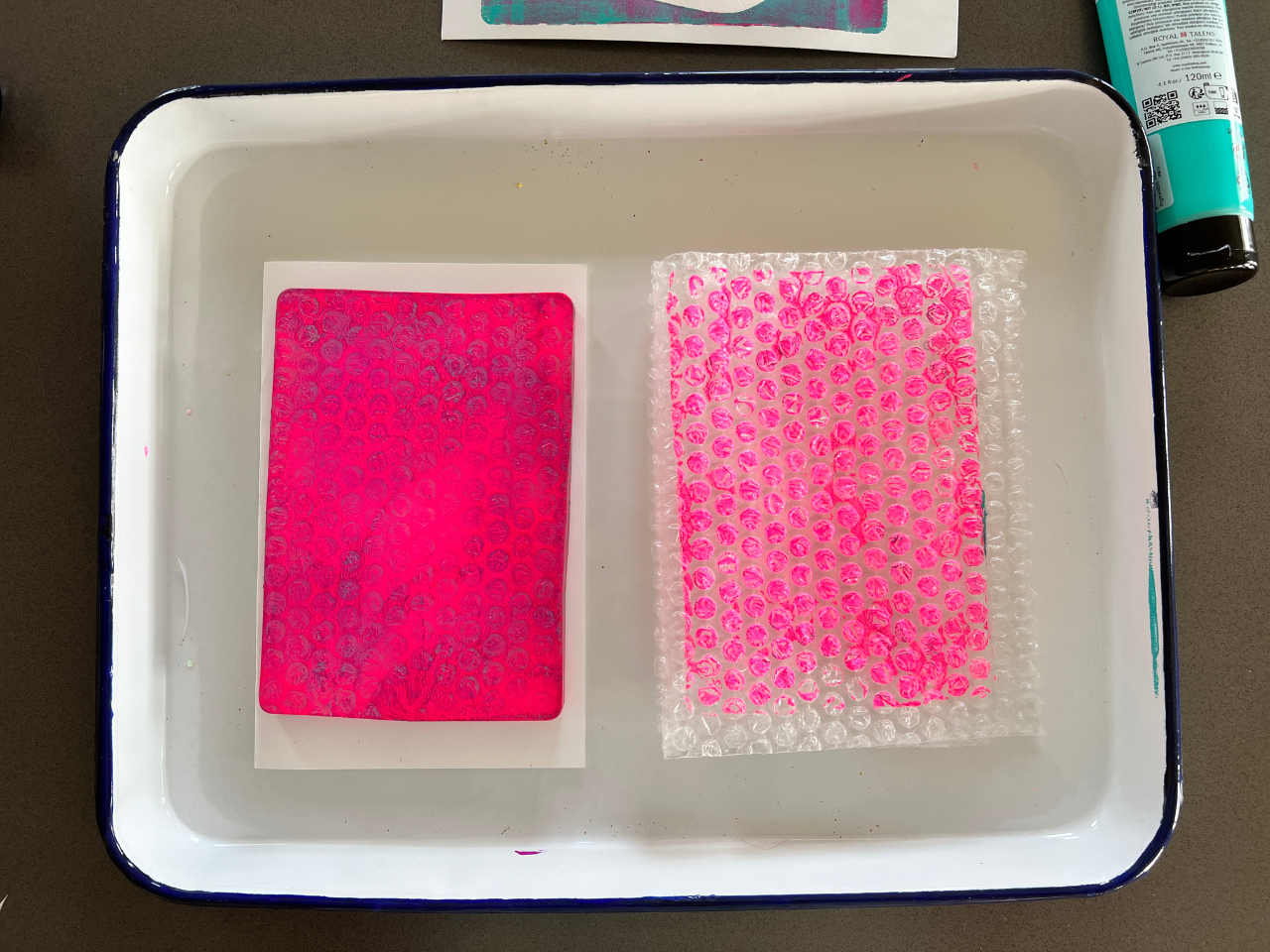 Gelatin Printmaking Made Easy for Kids and Adults