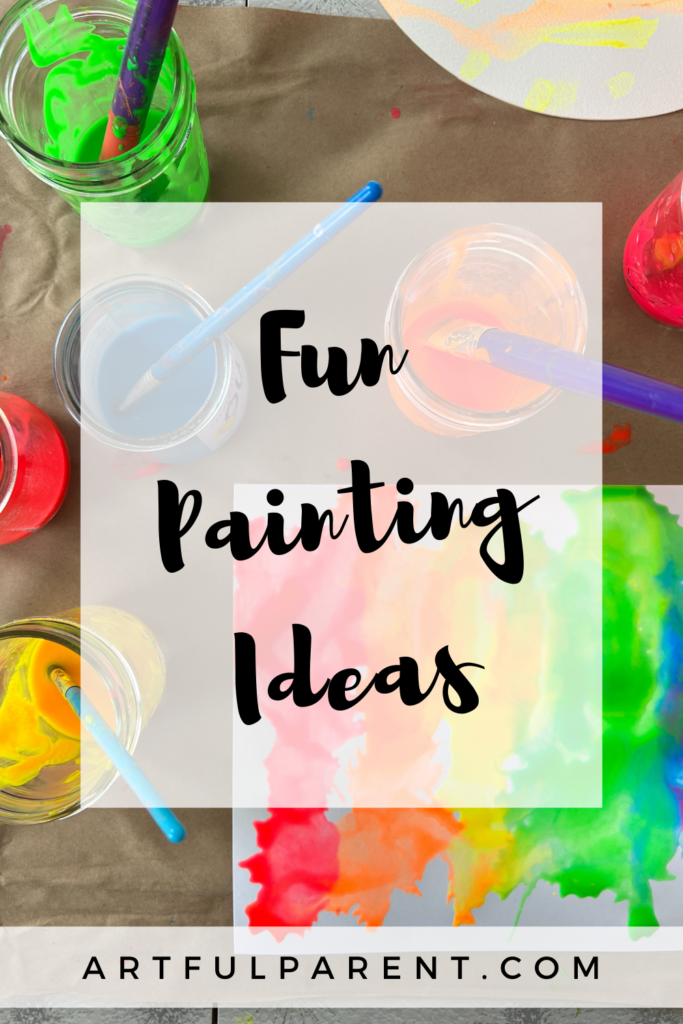 painting ideas pin graphic
