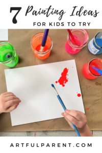 7 Fun Painting Ideas For Kids To Try