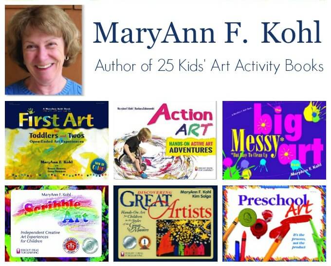 MaryAnn Kohl Author of 25 Kids Art Activity Books