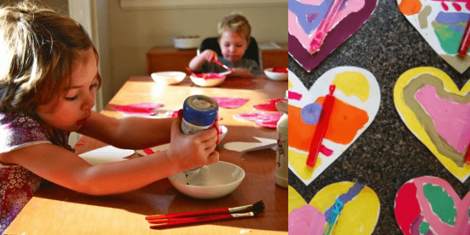 Color Mixing with Kids with Color Dance